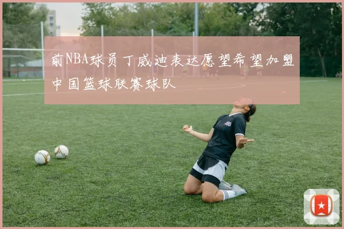 前NBA球员丁威迪表达愿望希望加盟中国篮球联赛球队